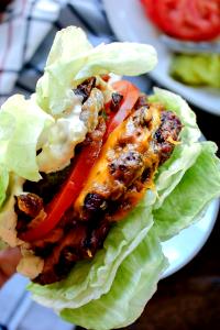 1 burger Lettuce Wrapped Protein Burger