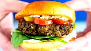1 burger Meatless Burgers