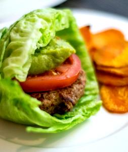 1 burger Naked Turkey Burger