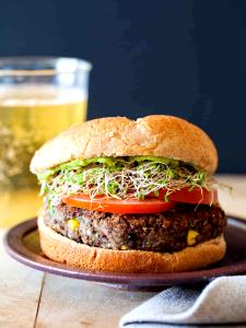 1 Burger Spicy Black Bean Burger
