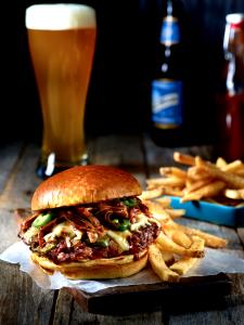 1 burger The Blazin Texan