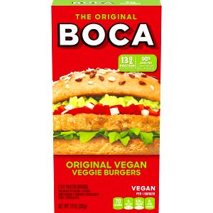 1 burger Vegan Boca Burger