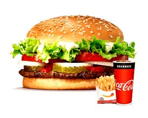 1 burger Whopper Sandwich (Plain)