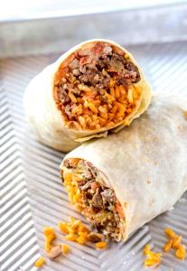 1 burrito (10.1 oz) Soft Beef Burrito