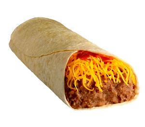 1 burrito (10.1 oz) Soft Pinto Bean Burrito