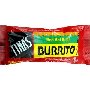1 burrito (113 g) Red Hot Beef Burritos