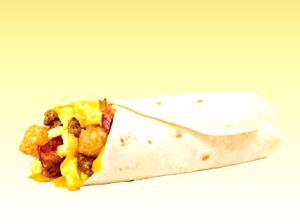 1 burrito (116 g) Jr. Breakfast Burrito