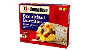 1 burrito (119 g) Meat Lovers Breakfast Burrito