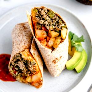 1 burrito (12.6 oz) Gourmet Chicken Burrito