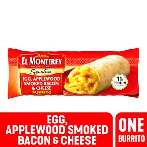 1 burrito (128 g) Egg, Applewood Smoked Bacon & Cheese Burrito