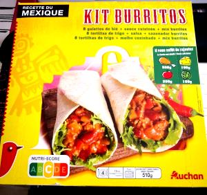 1 burrito (146 g) Kid
