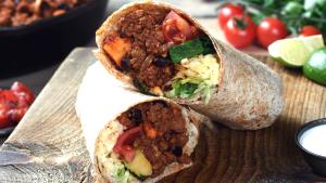 1 burrito (149 g) Bean Burrito without Chili