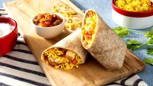 1 burrito (15.34 oz) Chicken Burrito (No Rice)