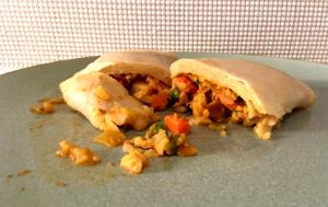1 burrito (156 g) Indian Curry Korma Wrap