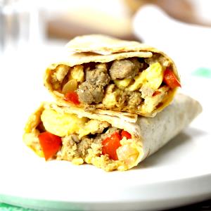1 burrito (167 g) Breakfast Burrito - Sausage