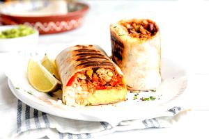 1 burrito (169 g) Shredded Chicken Burrito