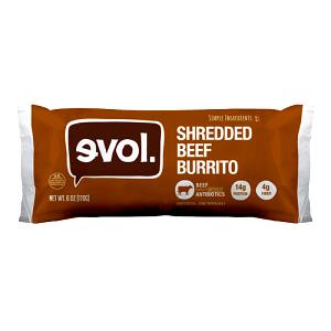 1 burrito (170 g) Shredded Beef Burrito (170g)