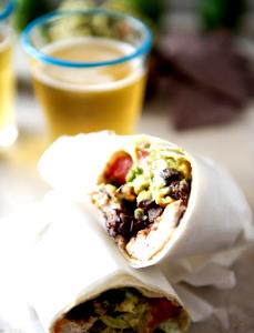 1 burrito (170 g) Tequila Lime Flavored Chicken Burrito