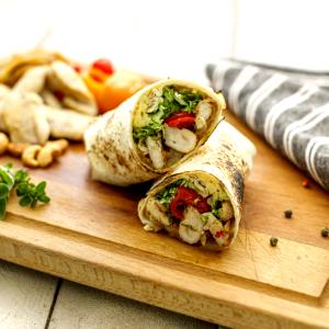 1 burrito (191 g) Spicy Chicken Burrito