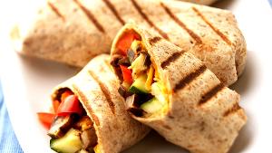 1 burrito (198 g) Grilled Vegetable & Black Bean Burrito