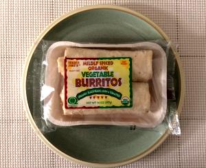 1 burrito (198 g) Mildly Spiced Organic Vegetable Burritos
