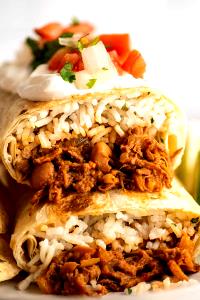 1 burrito (20 oz) Shredded Beef Burrito
