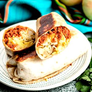 1 burrito (231 g) Chorizo Breakfast Burrito