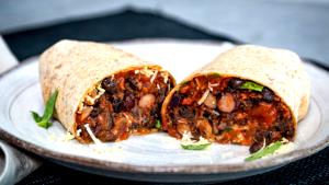 1 burrito (240 g) Black Bean Burrito
