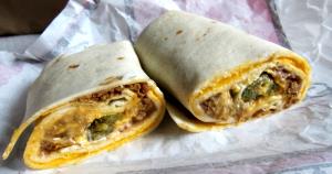1 burrito (249 g) Fiery 6 Layer Burrito