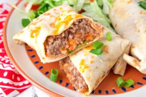 1 burrito (255 g) Bean & Cheese Burrito XX Large