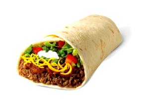 1 burrito (272 g) Beef Big Ol