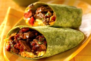 1 burrito (289 g) Sirloin Steak & Egg Burrito