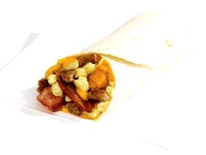 1 burrito (293 g) Ultimate Meat & Cheese Breakfast Burrito