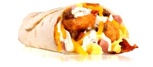 1 burrito (308 g) Big Country Breakfast Burrito