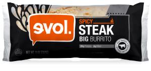 1 burrito (312 g) Spicy Steak Burrito