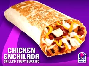 1 burrito (337 g) Grilled Stuft Burrito - Chicken Enchilada