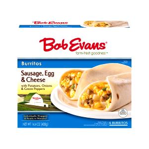 1 burrito (405 g) Western BoBurrito with Bob Evans Egg Lites