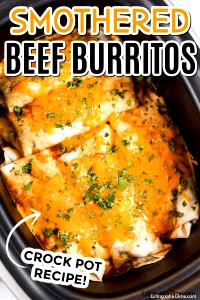 1 burrito (519 g) Double Smothered Chili Queso Burrito - Steak