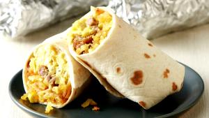 1 burrito (8 oz) Breakfast Burrito