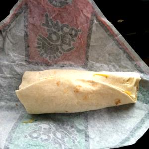 1 Burrito Bean & Cheese Green Burrito