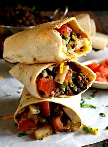 1 Burrito Beef & Potato Burrito