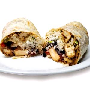 1 burrito Blackened Fish Banzai Burrito