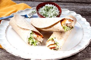 1 burrito Blackened Fish Classic Burrito