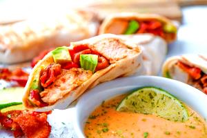 1 Burrito Burrito, Chicken B.L.T.