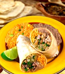 1 Burrito Burrito, Chile Verde