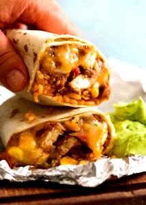1 Burrito Burritos, Chicken & Cheese