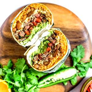1 burrito Carne Asada Classic Burrito