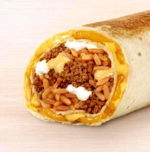 1 burrito Chicken Quesarito