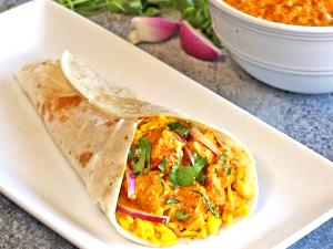 1 burrito Chicken Tikka Masala Burrito