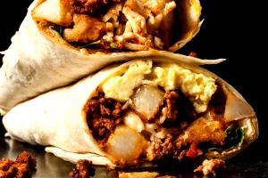 1 burrito Chorizo, Egg & Cheese Burrito